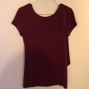 NWT Express top with open back